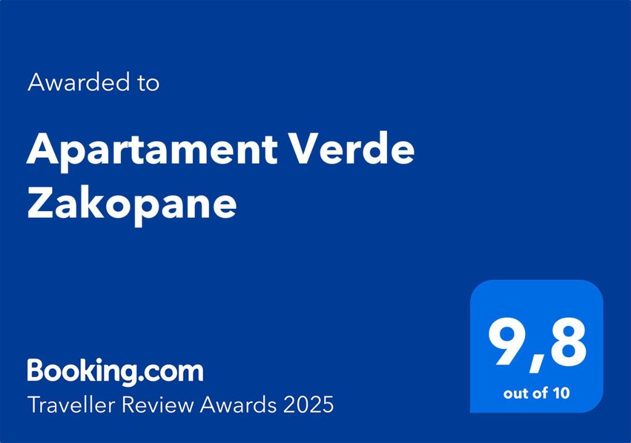 Apartament Verde Zakopane Kültér fotó